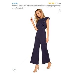 Navy Blue Jumpsuit